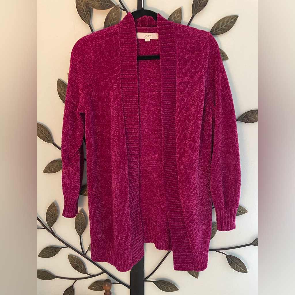 Loft Raspberry Sweater